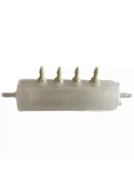 Cylindrical splitter for circulation of white ink, 8 cm