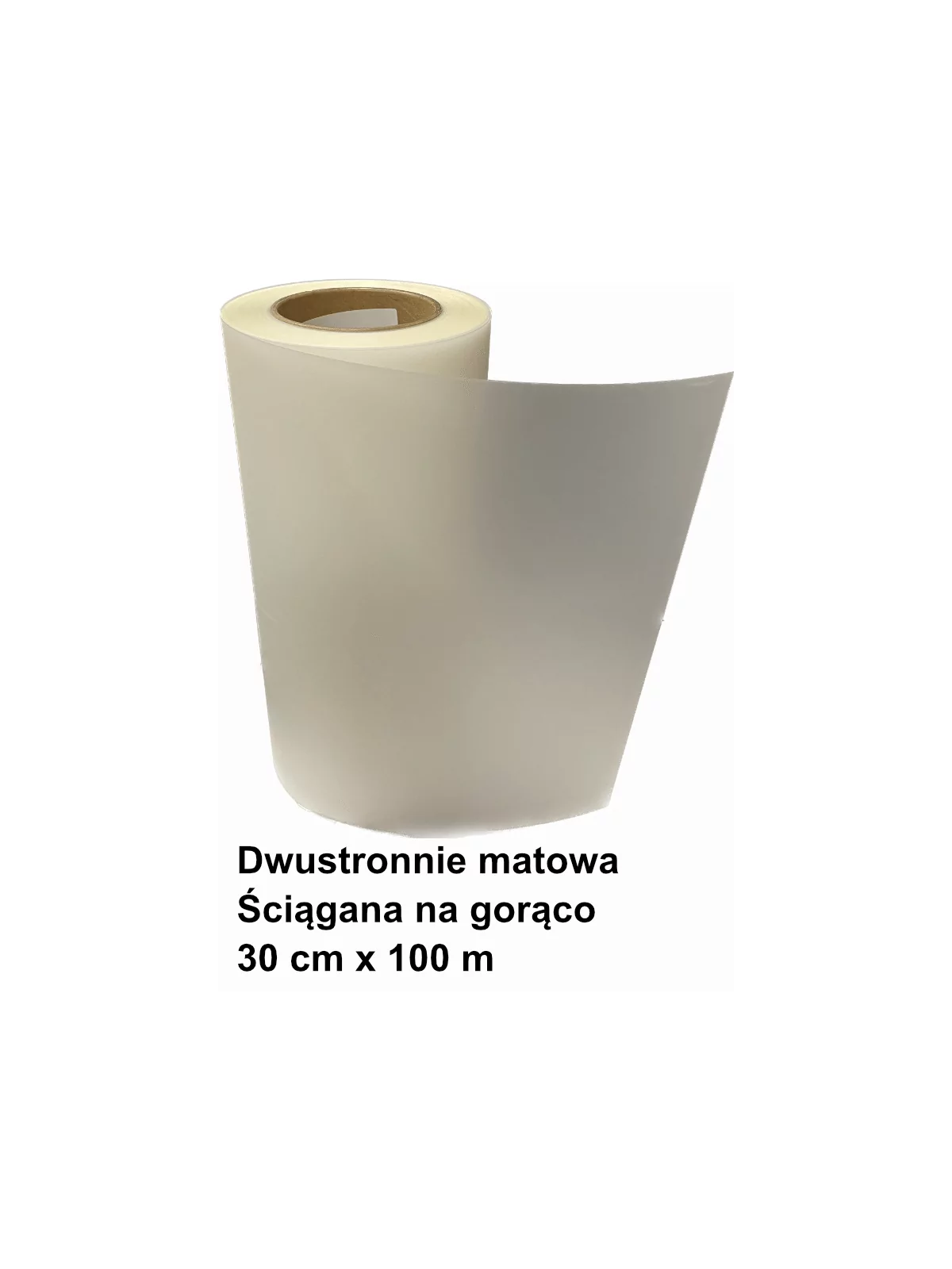 DTF Film 30 cm x 100 m Hot Peel, double-sided matte