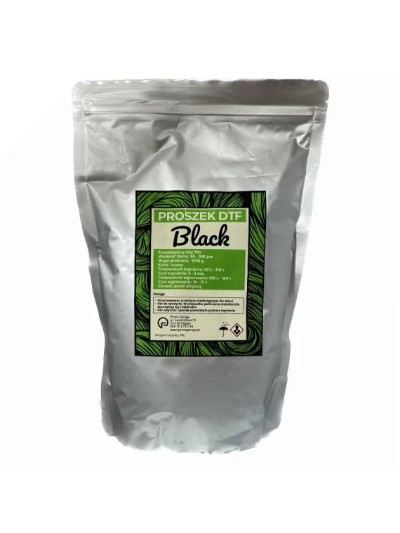 DTF Black Powder 1kg TPU